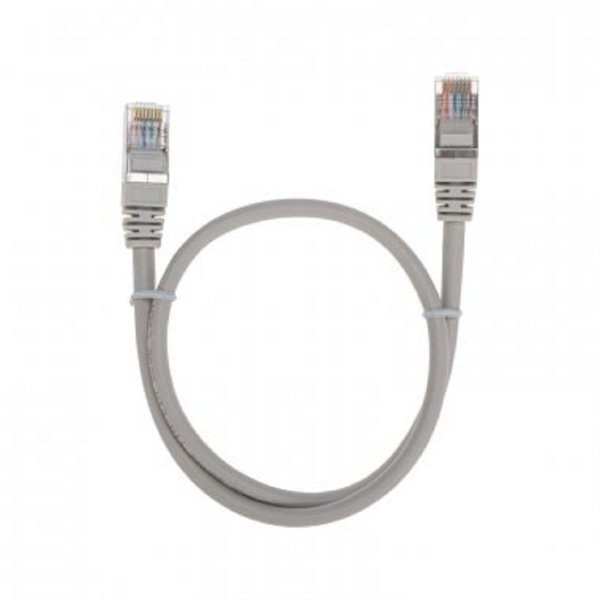 Rexant (02-0110-05) Патч-корд F/UTP, CAT 5e, RJ45-RJ45, 26AWG, LSZH, серый, 0,5м