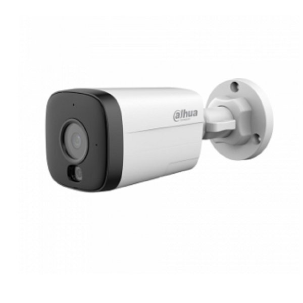 DAHUA DH-IPC-HFW1539DTK2-SAW-IL (DH-IPC-HFW1539DTK2P-SAW-IL-0280B) Уличная цилиндрическая IP-видеокамера с WI-FI 5Мп; 1/2.8” CMOS; 2.8мм; обнаружение людей,транспорт; ИК 30м, LED 30м; микрофон; IP67;