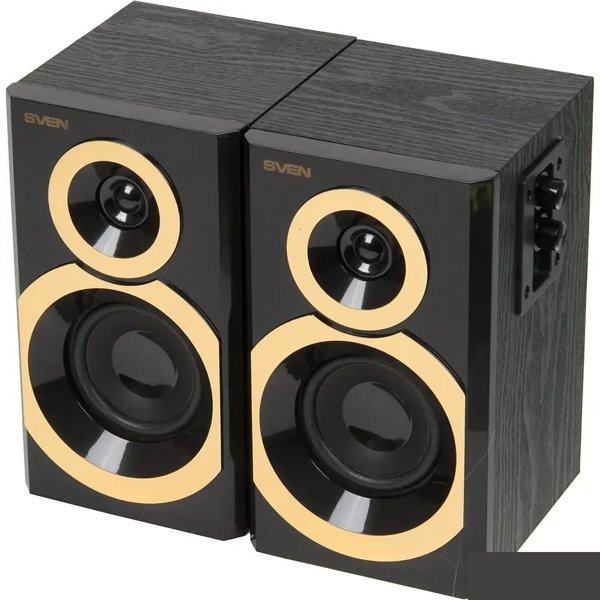SVEN SPS-619 GOLD {акустическая система 2.0, мощность 2х10 Вт(RMS)}