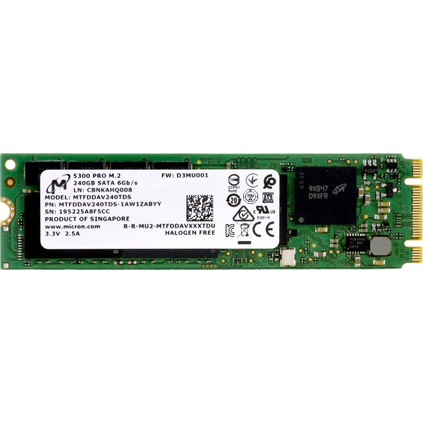 Micron SSD 5300 PRO, 240GB (MTFDDAV240TDS-1AW1ZABYY)
