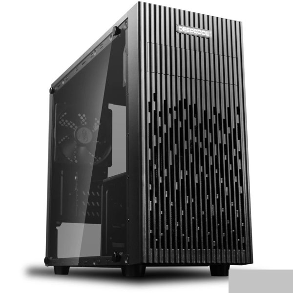 Deepcool MATREXX 30 mATX, Black, Стекл. боковая панель, Без БП