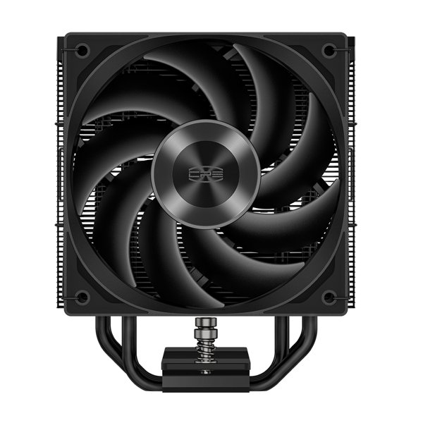 Кулер для процессора/ PCCooler RZ400 V2 BK (230W, 4-pin PWM, 155mm, Al/Cu, 4x6mm, 1x120mm, 86.73CFM, 32dBA, 2200RPM, S: 1851/1700/1200/115X, AM5/AM4, black)