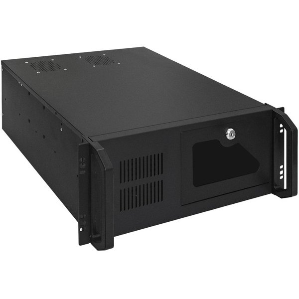 Exegate EX293233RUS Серверный корпус ExeGate Pro 4U450-26/4U4020S <RM 19", высота 4U, глубина 450, БП 600RADS, USB>