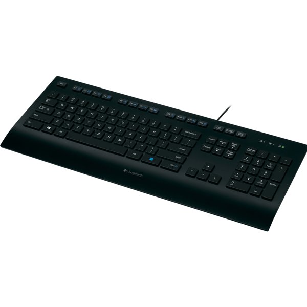 920-005215 Logitech Клавиатура K280E USB оригинальная заводская гравировка RU/LAT