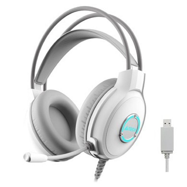 A4Tech Fstyler FH300U белый 2м мониторные USB оголовье (FH300U WHITE)