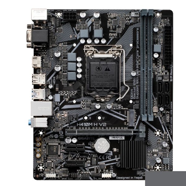 Gigabyte H410M H V2 2.1 {LGA1200, Intel Q470E, DDR4, 2, Micro-ATX} RTL