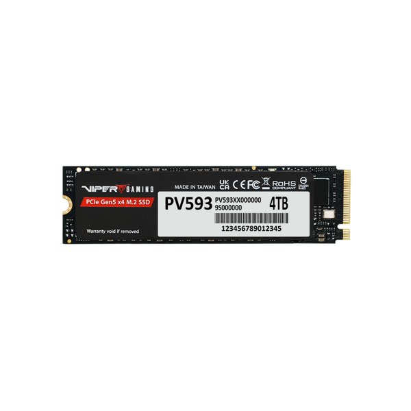 Накопитель SSD Patriot PCIe 5.0 x4 4TB PV593P4TBM28H Viper VP593 M.2 2280