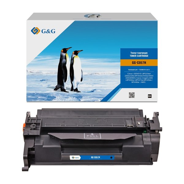 Картридж лазерный G&G GG-C057H черный (10000стр.) для Canon LBP228x/LBP226dw/LBP223dw/MF449x/MF446x/MF445dw
