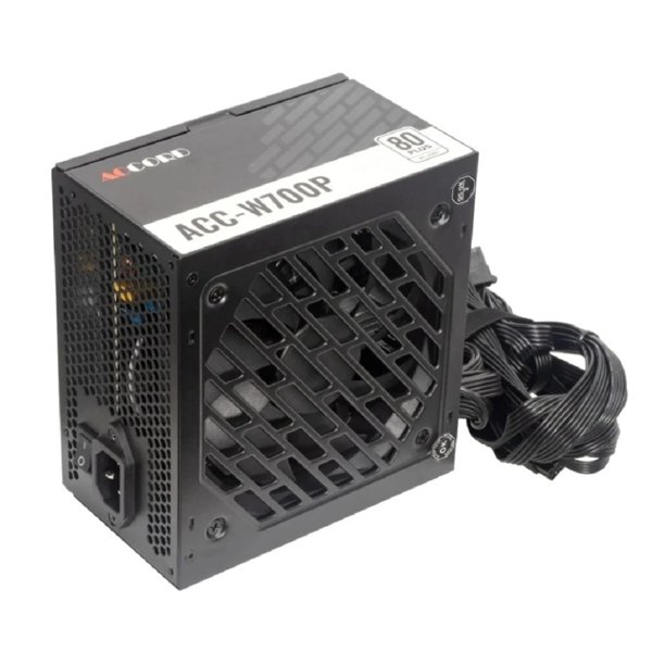 Accord ACC-W700P ATX 700W ACC-W700P 80+ white (20+4pin) 120mm fan 6xSATA RTL