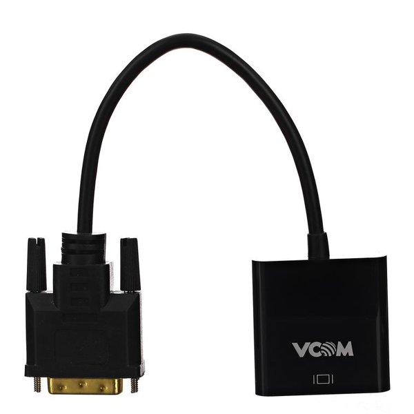 VCOM DVI-D 25M - VGA 15F