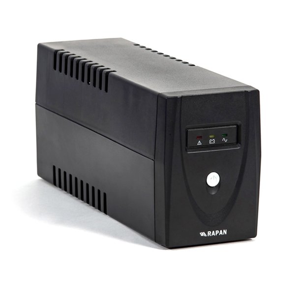 ИБП Бастион RAPAN-UPS  600  {Line-interactive, 600ВА/350Вт, 1х C13 и 1х EURO, АКБ 1х 7Ач} (739)