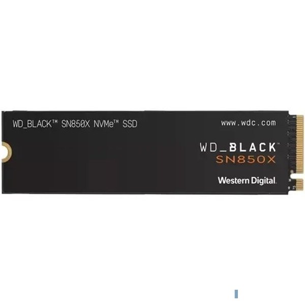 WD SSD Black SN850X, 2.0TB, M.2(22x80mm), NVMe, PCIe 4.0 x4, 3D TLC, WDS200T2X0E