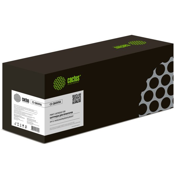 CACTUS Q6001A Картридж (CS-Q6001A) для Color LaserJet 1600/2600N/M1015/M1017, голубой,
