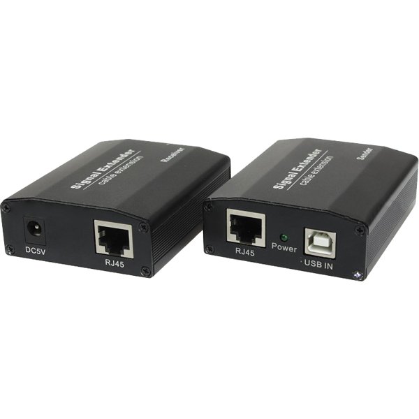 Удлинитель интерфейса OSNOVO RJ-45/USB 2.0 (TA-U15+RA-U45)