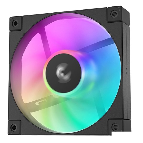 Case fan Deepcool FD12 ARGB черный 4-pin 26.9дБ (R-FD12-BKAPN1-G) Ret