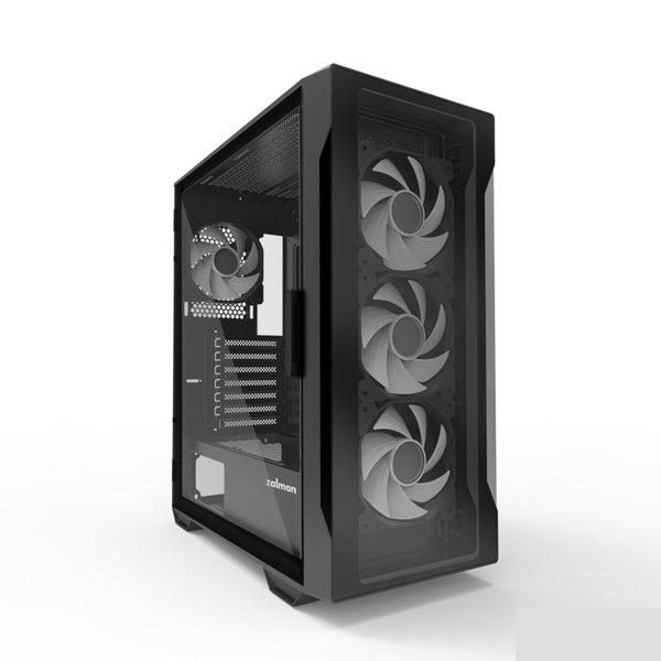 Zalman i3 NEO черный, без БП, боковая панель из закаленного стекла, 2*USB 3.0, USB 2.0,