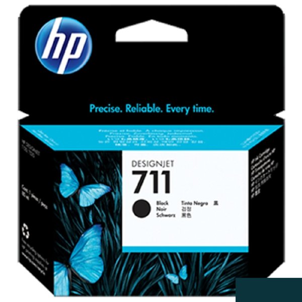 HP CZ133A Картридж №711, Black {Designjet T120/T520, Black (80ml)}