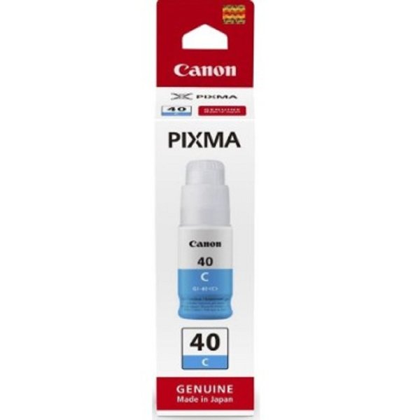Canon GI-40C 3400C001 картридж струйный для Canon Pixma G5040/G6040, голубой, 70 мл.