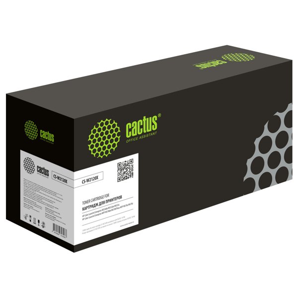 Картридж лазерный Cactus 212X CS-W2120X W2120X черный (10000стр.) для HP Color LJ M554/M555/578 Enterprise