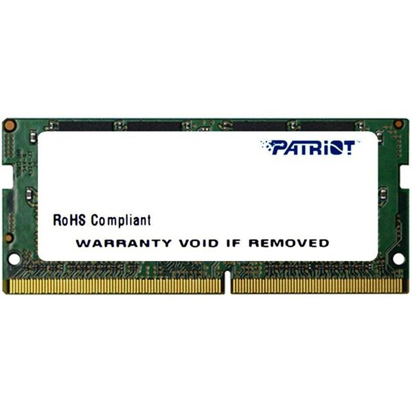 Patriot DDR4 SODIMM 16Gb  2666MHz  PSD416G26662S RTL PC4-21300 CL19 260-pin 1.2В dual rank