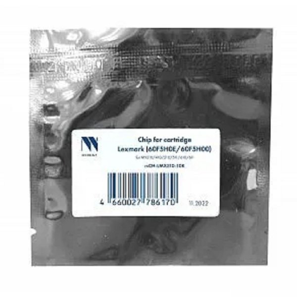 NV Print (NV-CH-LMX310) Чип для Lexmark (60F5H0E/60F5H00) для MX310/410/510/511/610/611 (10K)