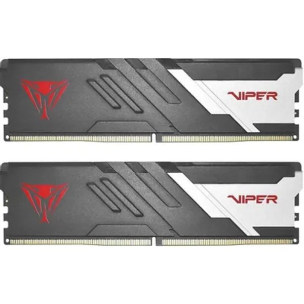 Patriot DDR5 DIMM 2x24GB 6000MHz PVVR548G600C30K Viper Venom RGB RTL Gaming PC5-48000 CL30 288-pin 1.45В kit с радиатором Ret