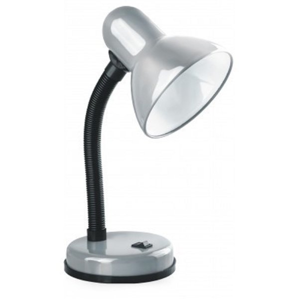 Camelion KD-301 С03 серебро (Светильник настольный,230V 40...60W)