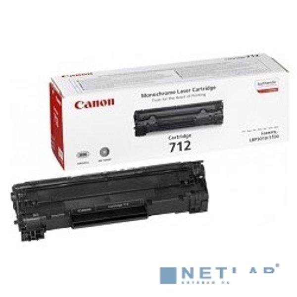 Canon Cartridge 712 1870B002/1870A002 Картридж для LBP-3010/3100, Черный, 1500стр. (GR)