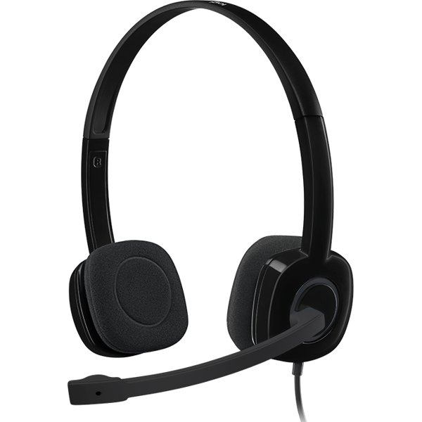 Logitech Headset H151 Stereo Black 981-000589/981-000590/981-000587