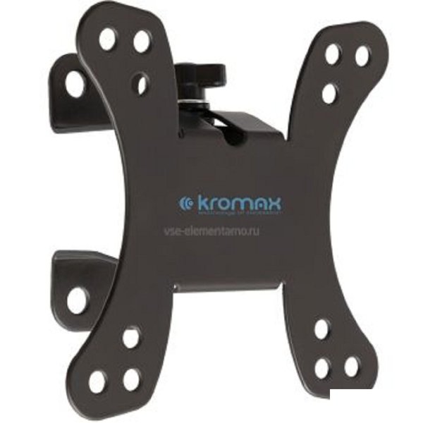 Kromax GALACTIC-10 черный 15"-32" макс.20кг настенный поворот и наклон