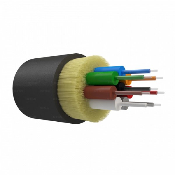 NTSS Оптический кабель IN/OUT, OS2, 9/125, 8 волокон, LSZH, черный NTSS-FO-D-IN/OUT-9-8-LSZH