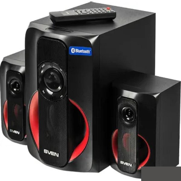 SVEN MS-304 черный {~ 230 В, 50 Гц, сабвуфер: 159х 272 х 245, вес 3,3}