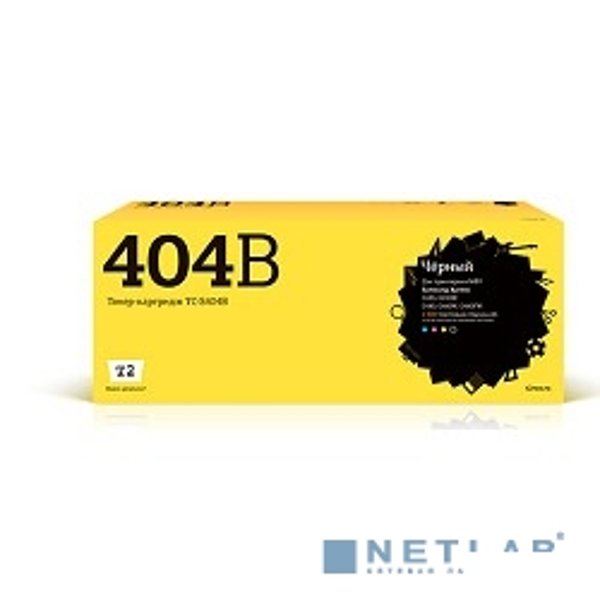T2 CLT-K404S Картридж TC-S404B для Samsung Xpress SL-C430/C430W/C480/C480W/C480FW (1500стр.) чёрный, с чипом