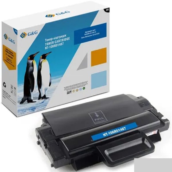 Картридж лазерный G&G GG-106R01487 черный (4100стр.) для Xerox WorkCentre 3210/ 3220