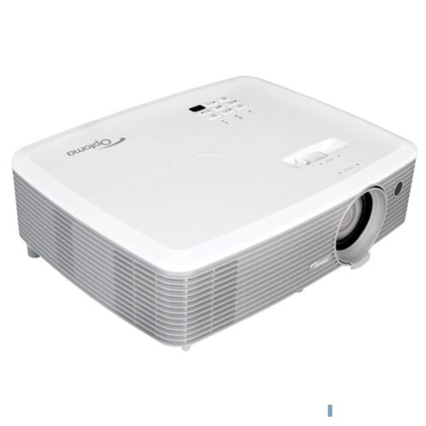 Optoma W400 Проектор {DLP, WXGA (1280*800), 4000 ANSI Lm, 22000:1; TR 1.55 - 1.73:1; HDMI x2; MHL; VGA IN; Composite; Audio IN 3,5mm; VGA Out; Audio Out; RS232; USB A Power (5V-1A); 2W; 29/30 Db; 2,41
