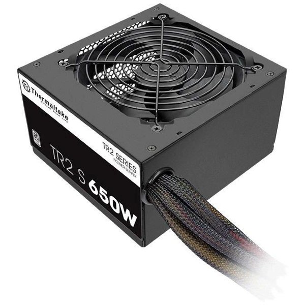 Блок питания ПК Thermaltake TR2 S 650 /0650W/Non Modular/Non Light/Single Voltage/Analog/80 Plus/EU/Non JP CAP/All Flat Cables