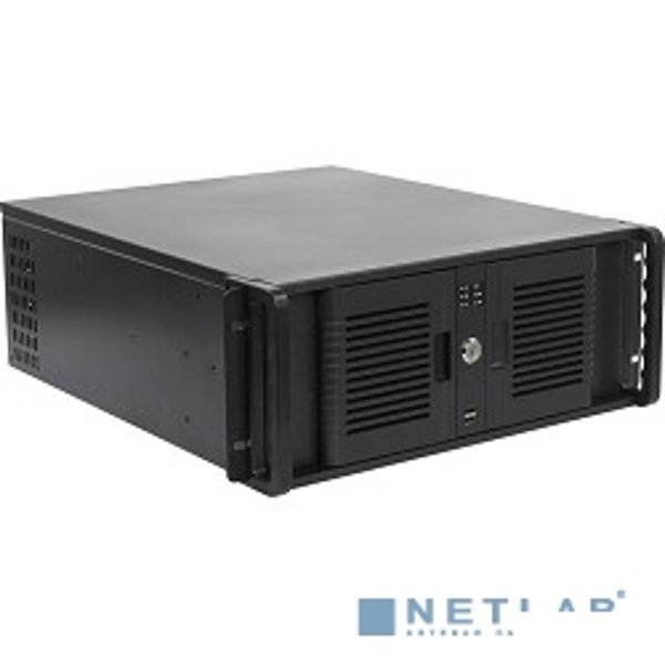 Exegate EX244611RUS Серверный корпус Exegate Pro 4U4132 <RM 19", высота 4U, глубина 480, БП 600ADS, USB>