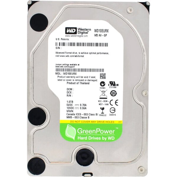 WD AV-GP 1Tb (WD10EURX-63UY4Y0)