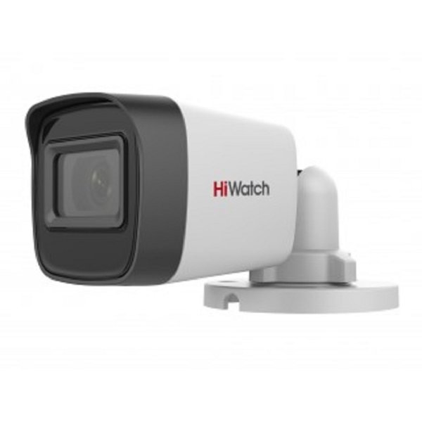 HIWATCH Ecoline HDC-B020(B)(2.8mm), 720p, 2.8 мм, белый Камера видеонаблюдения аналоговая