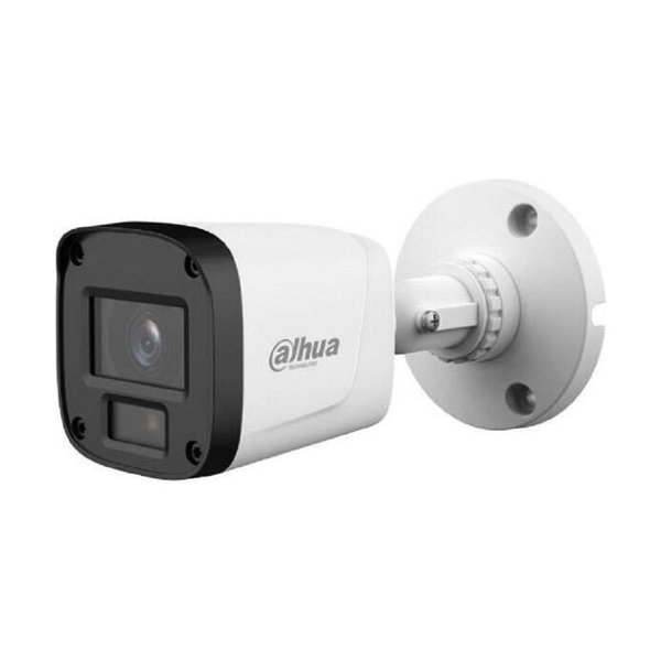 DAHUA DH-HAC-B5E20P-A-0360B Уличная цилиндрическая HDCVI-видеокамера 2Мп; CMOS; 3.6мм; ИК 20м; микрофон; IP67; корпус: пластик