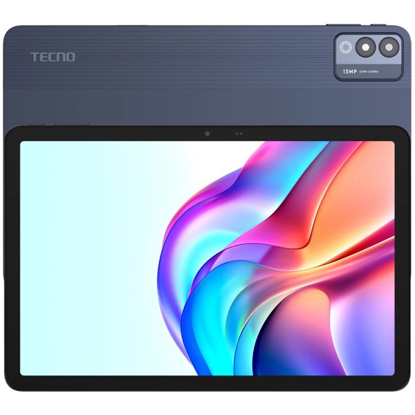 Tecno MegaPad 11 T1101 G99 (2.2) 8C RAM8Gb ROM256Gb 10.95" IPS 1920x1200 4G Android 14 серый 13Mpix 8Mpix BT WiFi microSD 1Tb 8000mAh 137hr 71hrs