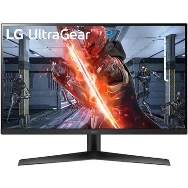 LCD LG 27" 27GN60R-B {IPS 1920x1080 144Hz 1ms 178/178 350cd 1000:1 8bit(6bit+FRC) HDR10 HDMI HDMI2.0 DisplayPort1.2 FreeSync(Prem) VESA}