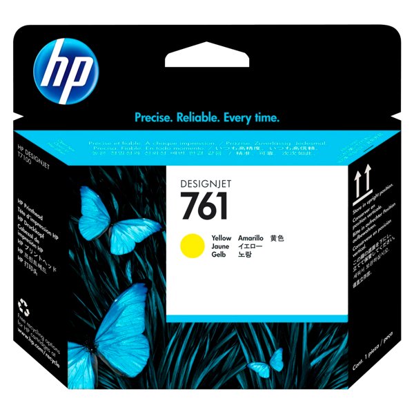 HP CH645A Печатающая головка №761, Yellow {Designjet T7100, Yellow}