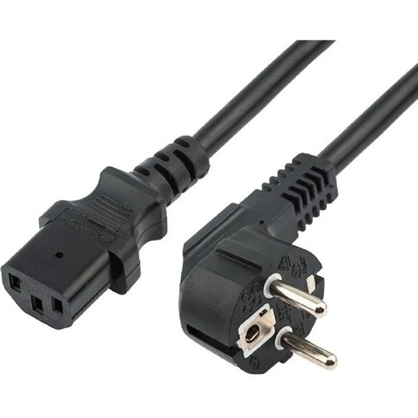 Rexant (04-2736) Шнур сетевой СЕЕ 7/7 (Schuko) – IEC 320 C13 3x1,0мм?, длина 0,6м