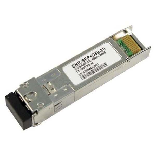 SNR-SFP+D58-80 Модуль SFP+ DWDM оптический, дальность до 80км (24dB), 1531.12нм