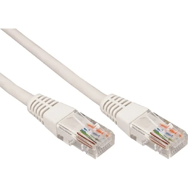 Rexant (18-1007) Шнур коммутационный, патч-корд U/UTP RJ45-RJ45, CAT 5e, PVC серый, 5м