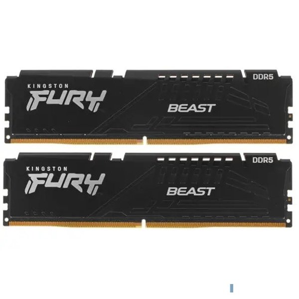 Kingston DDR5 DIMM 64GB Kit (2x32Gb) 5200 MT/s CL40 KF552C40BBK2-64