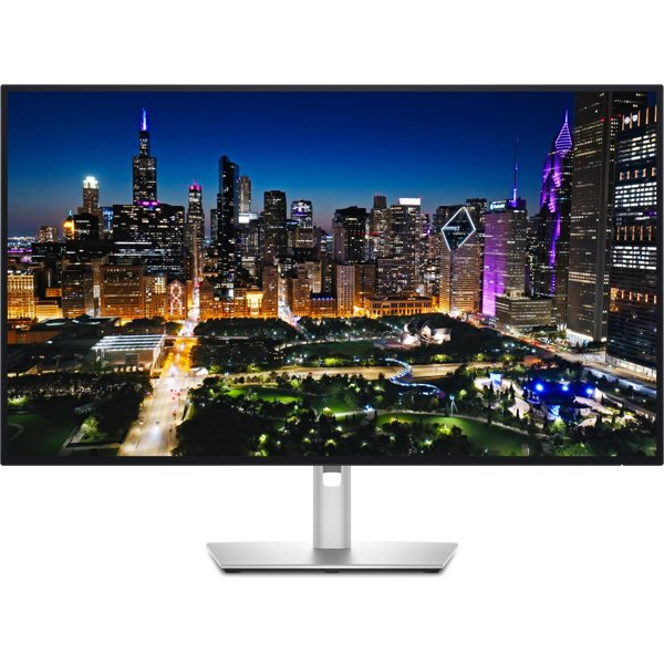 LCD Dell 31.5" UltraSharp U3225QE серебристый {IPS 3840x2160 120Hz 5ms 16:9 HDMI матовая HAS Piv 3000:1 450cd 178гр/178гр DP 4K USB 9.34кг}
