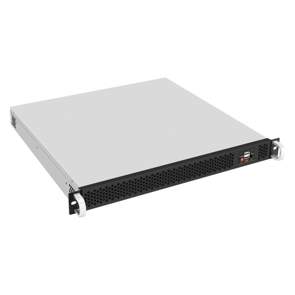 Exegate EX297139RUS Серверный корпус ExeGate Pro 1U430-02 <RM 19", высота 1U, глубина 430, БП 1U-1100ADS, USB>