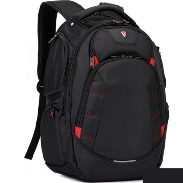 Рюкзак SUMDEX PJN-303 BK нейлон, черная, до 16"